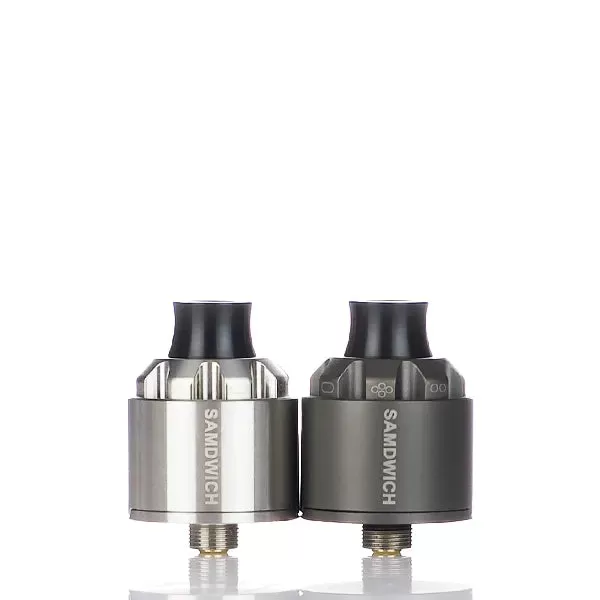 Dovpo x Across Samdwich 22mm Single Coil RDA (DISCONTINUED) - Stainless Steel
