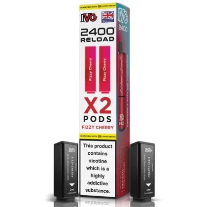 Fizzy Cherry IVG 2400 Reload Refill Pods (x2)