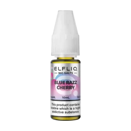 Blue Razz Cherry Elfliq Nic Salt by Elfbar - 10ml - Vape Product, Vape Product