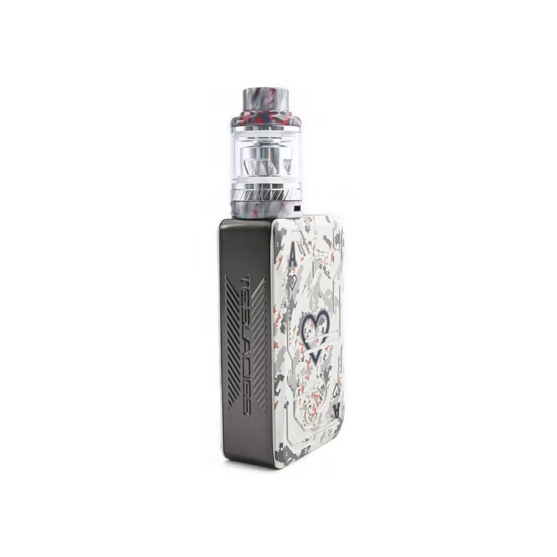 Teslacigs Poker 218 Kit with Resin 2ml Tank - Black - Image 3