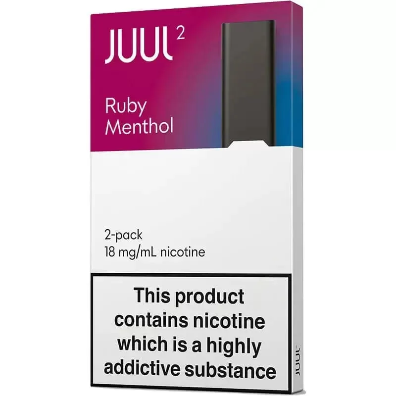 JUUL2 Ruby Menthol Pods (2 Pods) - Image 2