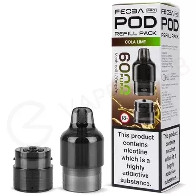Cola Lime Feoba 6000 Pro Refill Pack