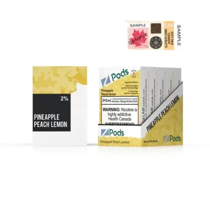 Zpods Stlth Compatible Pineapple Peach Lemon
