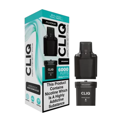 Spearmint Avomi Cliq 6000 Refill Pack - Vapeshop Co