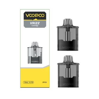 Voopoo VRizz Replacement Cartridge 15ml (0.4/0.7 Ω) - 0.4 OHMS, 0.7 OHMS; 1 PCS (C353F6)