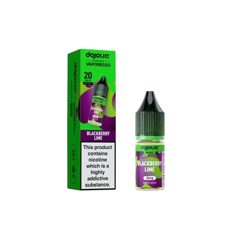 DojoLiq Blackberry Lime 10ml Nic Salt E-Liquid by Vaporesso - 10mg - Image 2
