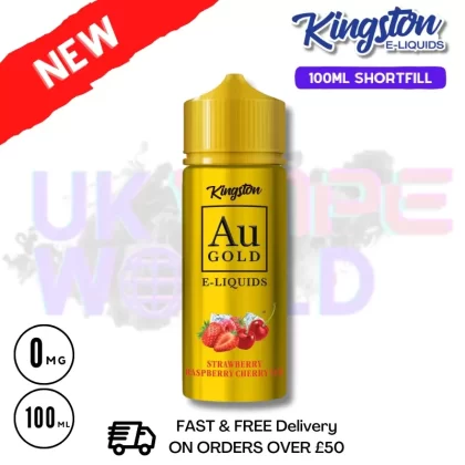 Strawberry Raspberry Cherry Ice AU Gold Kingston 100ML Eliquid