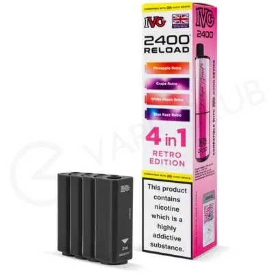 Retro Edition IVG 2400 Prefilled Pods