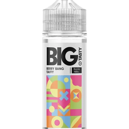 Big Tasty Candy Rush Berry Bang Taffy E Liquid 120ml - 3mg