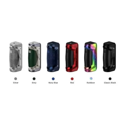 Geekvape S100 Geekvape Aegis Solo 2 Mod - Color#Red White>Classic Black>Grey>Navy Blue>Rainbow>Red>Silver>Pink Gold>Mint Green>Rainbow Purple>Blue Red
