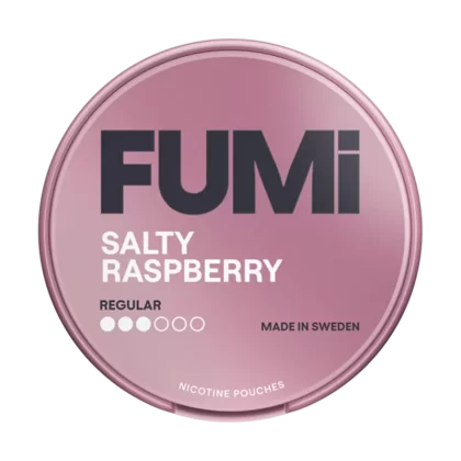 Salty Raspberry FUMI Nicotine Pouches - 8mg