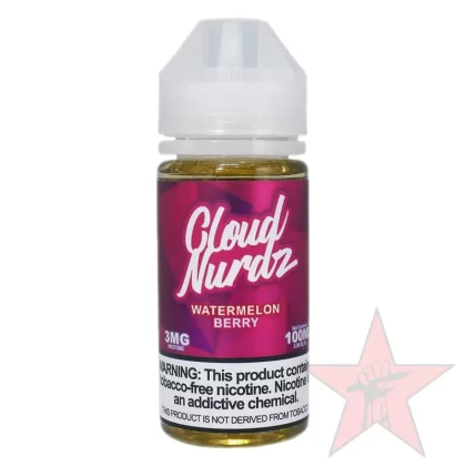 Cloud Nurdz – Watermelon Berry – 100mL - Vape Product, Vape Product (103B09)