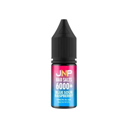 JNP 6000+ Bar Salts Blue Sour Raspberry E Liquid - Nicotine Strength#20mg>10mg (3291E6)