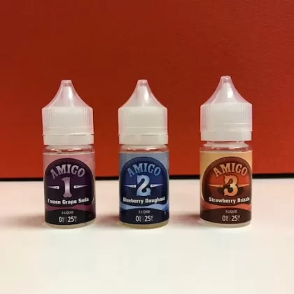 Amigo 25ml eLiquid 0mg Shortfill