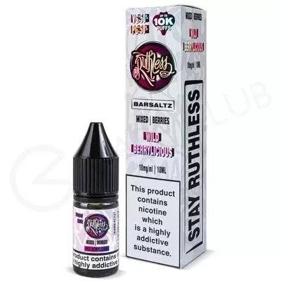 Wild Berrylicious Nic Salt E-Liquid by Ruthless Bar Saltz - Ecigpremium