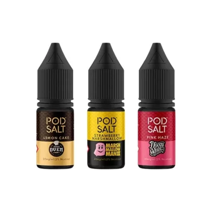 Pod Salt Fusions 11 mg Nikotinsalz 10 ml – 50VG/50PG E-Liquid - Geschmack#Amnesia Mango>Blaues Razapple-Eis>Heidelbeermarmelade Tarte>Bubble Blue>Erdbeer-Kiwi-Eis>Cola mit Limette>Marshmallo