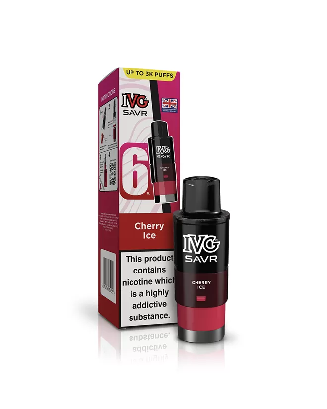 Cherry Ice IVG SAVR Refill Pack - 20mg (2%)