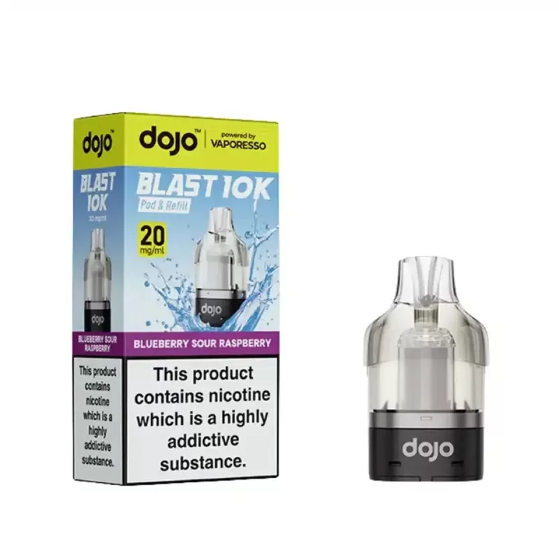 Vaporesso Dojo Blast 10K Prefilled Pods - Lemon Lime - Image 3