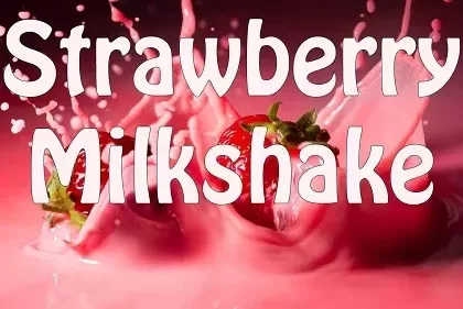 Strawberry Milkshake Premium E-Liquid
