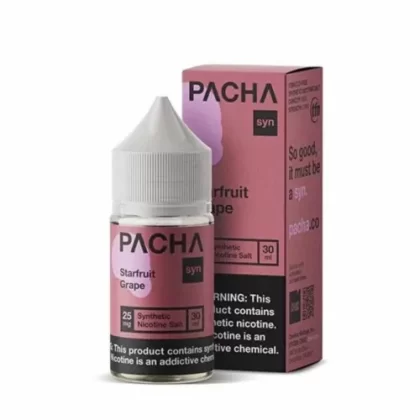 Pacha Salt E-Liquid – Starfruit Grape – 30ml