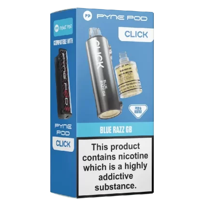 Pyne Pod Click Prefilled Pod Blue Razz GB