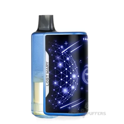 Lost Mary Nera Fullview Disposable Vape Kit - Flavor#Blue Razz Ice>Dragon Strawnana>Miami Mint>Pineapple Passion Orange>Pink Lemonade>Pomegranate Blast>Rocket Freeze>Sour Apple Ice>Watermelo