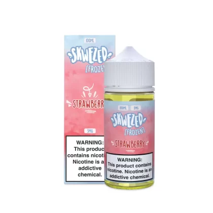 SKWEZED - Frozen Strawberry (Starbury) - 100ML E-Liquid - 3MG