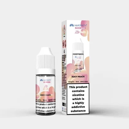 Juicy Peach - Choose Nicotine Strength#Hayati® PRO MAX Nic Salts > 10mg>Hayati® PRO MAX Nic Salts > 20mg~mlveda_country#gb>ae>eu