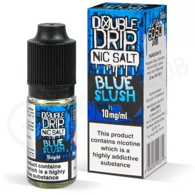 Blue Slush Nic Salt E-Liquid by Double Drip - Ecigpremium