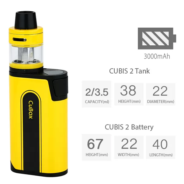 Joyetech CuBox with CUBIS 2 Kit 3000mAh (3.5ML) - Image 3