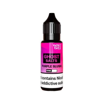 Vapes Bars Ghost Salts Purple Slush Nic Salt - 10 Pack - 10mg