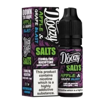 Apple and Grape Blast Nic Salt E-Liquid by Doozy Vape Co (10ml) - 20mg