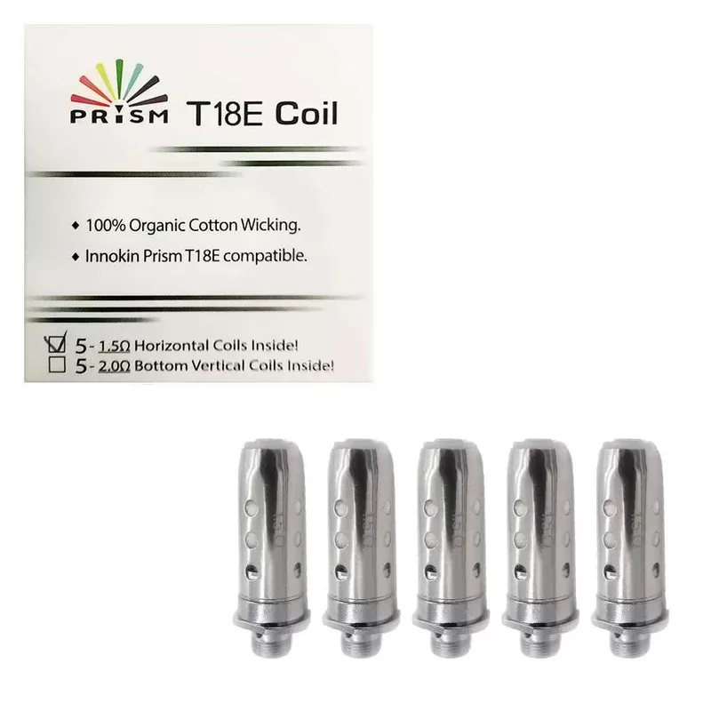 Innokin T18E Replacement Coils – Optimal MTL Vaping Experience | Long-Lasting & Consistent Performance