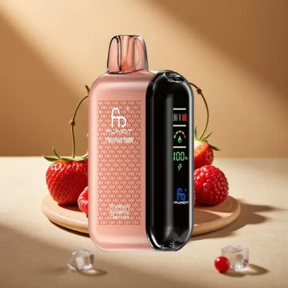 Fumot Tornado 20000 Puffs Dual Mesh Strawberry Raspberry Cherry Ice