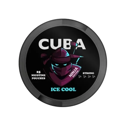 CUBA Ninja Ice Cool Nicotine Pouches - Strength#30mg