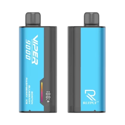 Rufpuf Viper Disposable – Boston Blueberry Raspberry Ice 50mg (9000Puffs) - Vapebar Pk