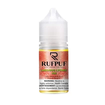RUFPUF Luscious Lychee Ice 30ML (20, 35, 50mg) - Vape Product, Vape Product