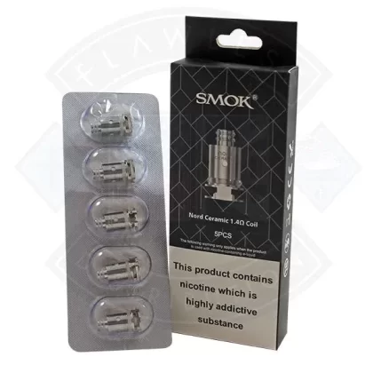 Smok Nord Coils 5 Pack - Size#Mesh 0.6 Ohms>Regular 1.4 Ohms>Mesh MTL 0.8 Ohm>DC MTL 0.8 Ohm