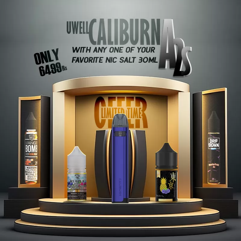 UWELL CALIBURN A2S LIMITED TIME OFFER