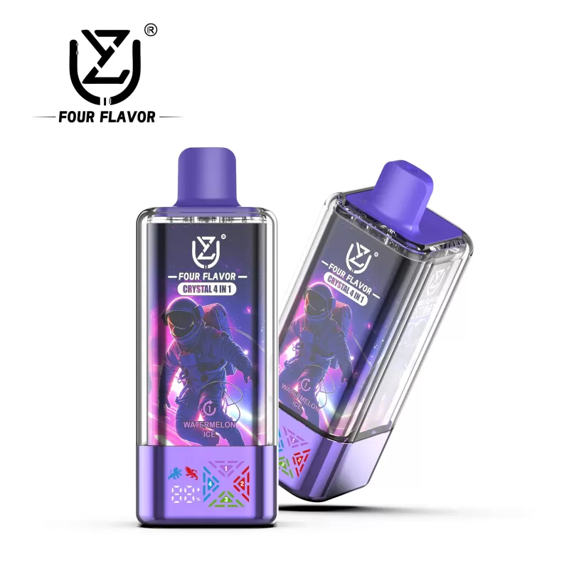 UZY Crystal 4 in 1 100000 – 100K Puffs 650mAh Crystal Design Disposable Vape Wholesale Price - Flamevape - Image 2