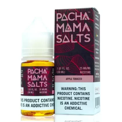 Apple Tobacco by Pachamama Salts TFN 30mL - 50MG