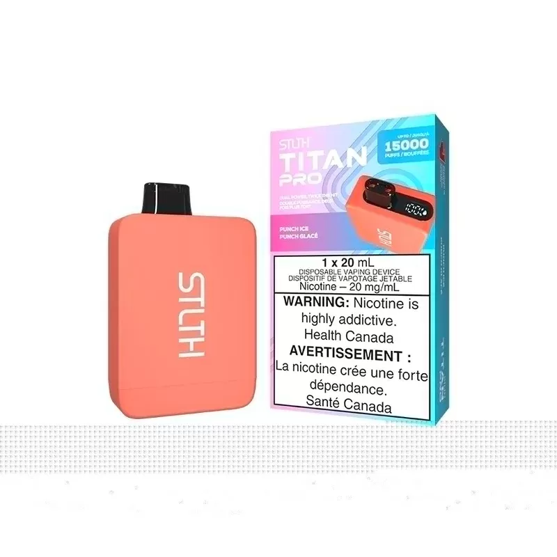 STLTH TITAN PRO DISPOSABLE – PUNCH ICE