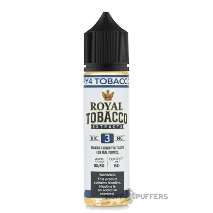 Royal Tobacco Extracts – RY4 Tobacco 60mL - Vape Product, Vape Product (631D26)
