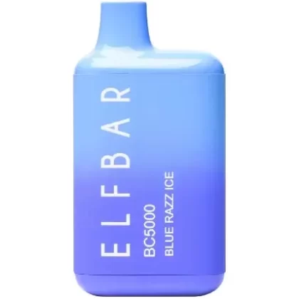 Blue Razz ICE Elf Bar BC5000 – 5% Nicotine Level – 5000 Puffs – Rechargeable
