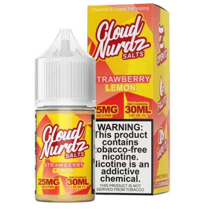 Cloud Nurdz TFN Salt Premium E-Liquid 30ml - Watermelon Apple / 50mg