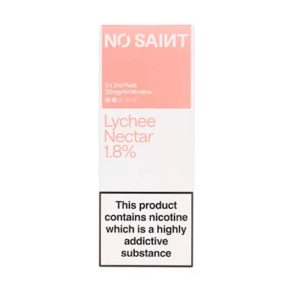 Lychee Nectar Prefilled Pods by No Saint - Vapesuperstore Co