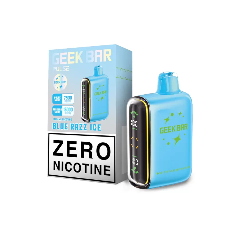 Geek Bar Pulse 15000 Disposable (0%, 15000 Puffs) - Blue Razz Ice, Fcuking FAB - Image 2