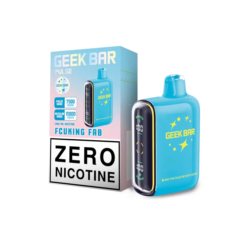 Geek Bar Pulse 15000 Disposable (0%, 15000 Puffs) - Blue Razz Ice, Fcuking FAB - Image 3