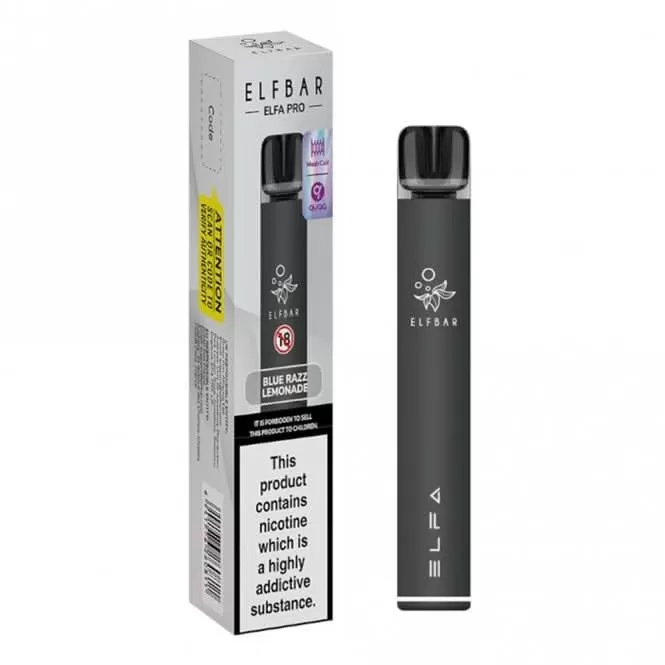Elfa PRO Pod Kit by Elf Bar Elfa - Black + Blue Razz Lemonade Pod