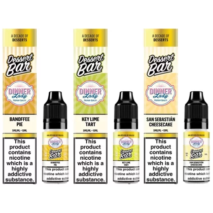 Dinner Lady - Desserts Bar Salts 10ml (5mg) - Pistachio Gelato